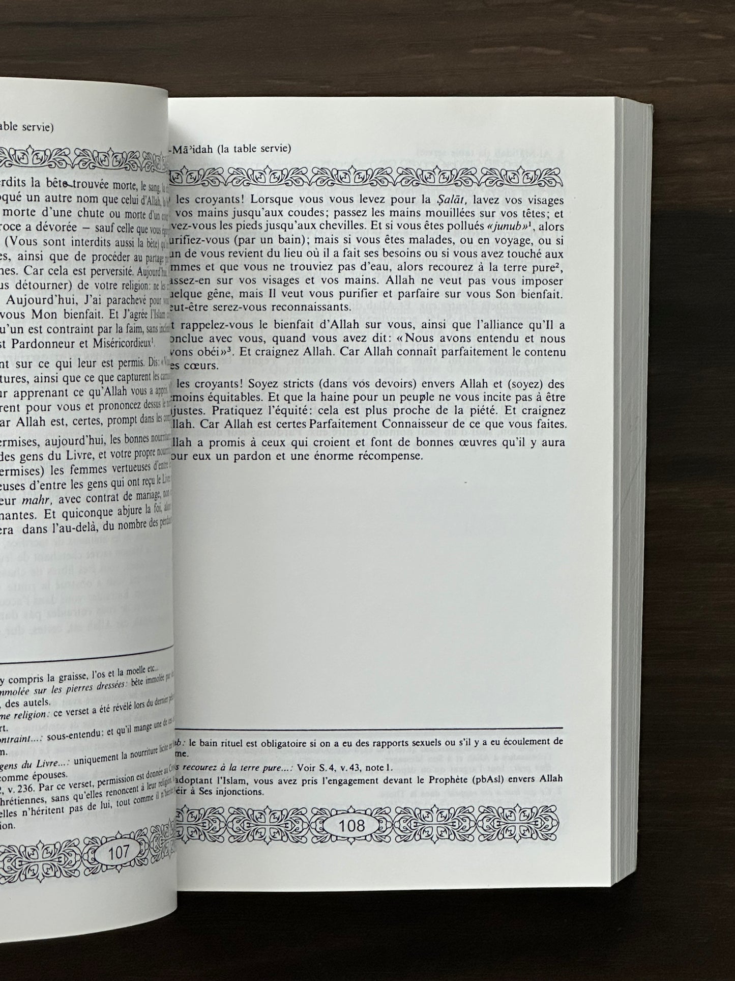 Occasion - Le Saint Coran et la traduction en langue française du sens de ses versets