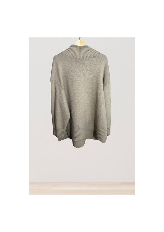 Pull en laine marron - occasion