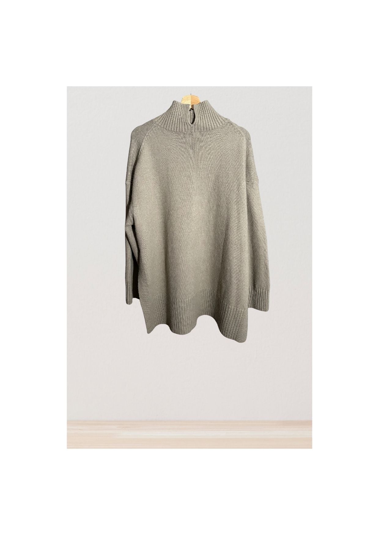 Pull en laine marron - occasion