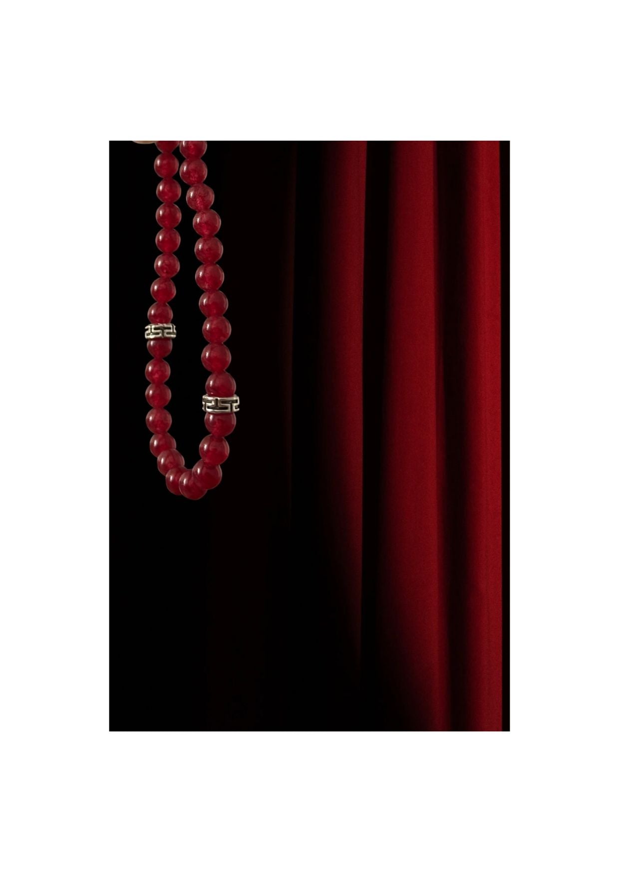 Bracelet tasbih (H) - Red