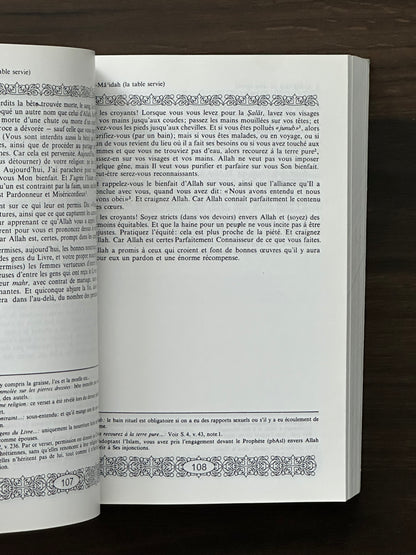 Occasion - Le Saint Coran et la traduction en langue française du sens de ses versets