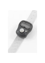 Compteur digital portable noir pour dhikr avec écran LCD et bracelet ajustable






