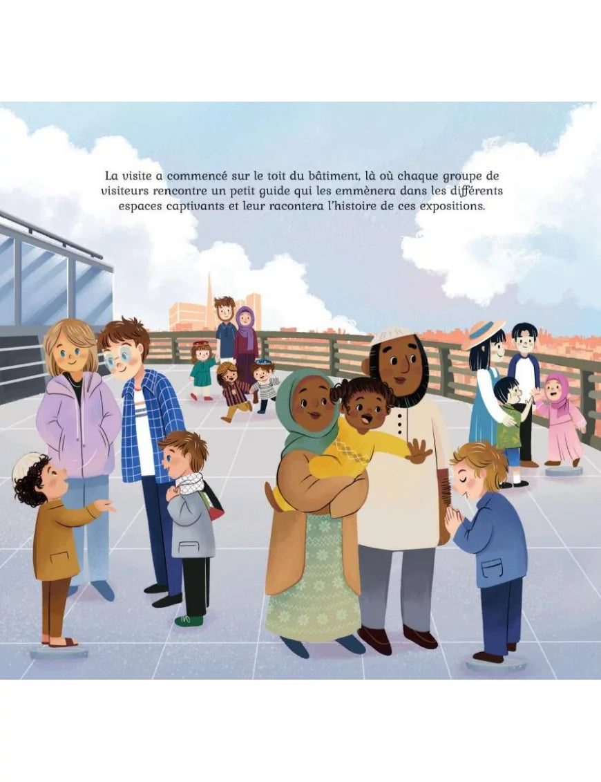 Nouvelle couverture du livre pour enfants "L'Histoire des Maisons Volées" racontant un voyage en Palestine