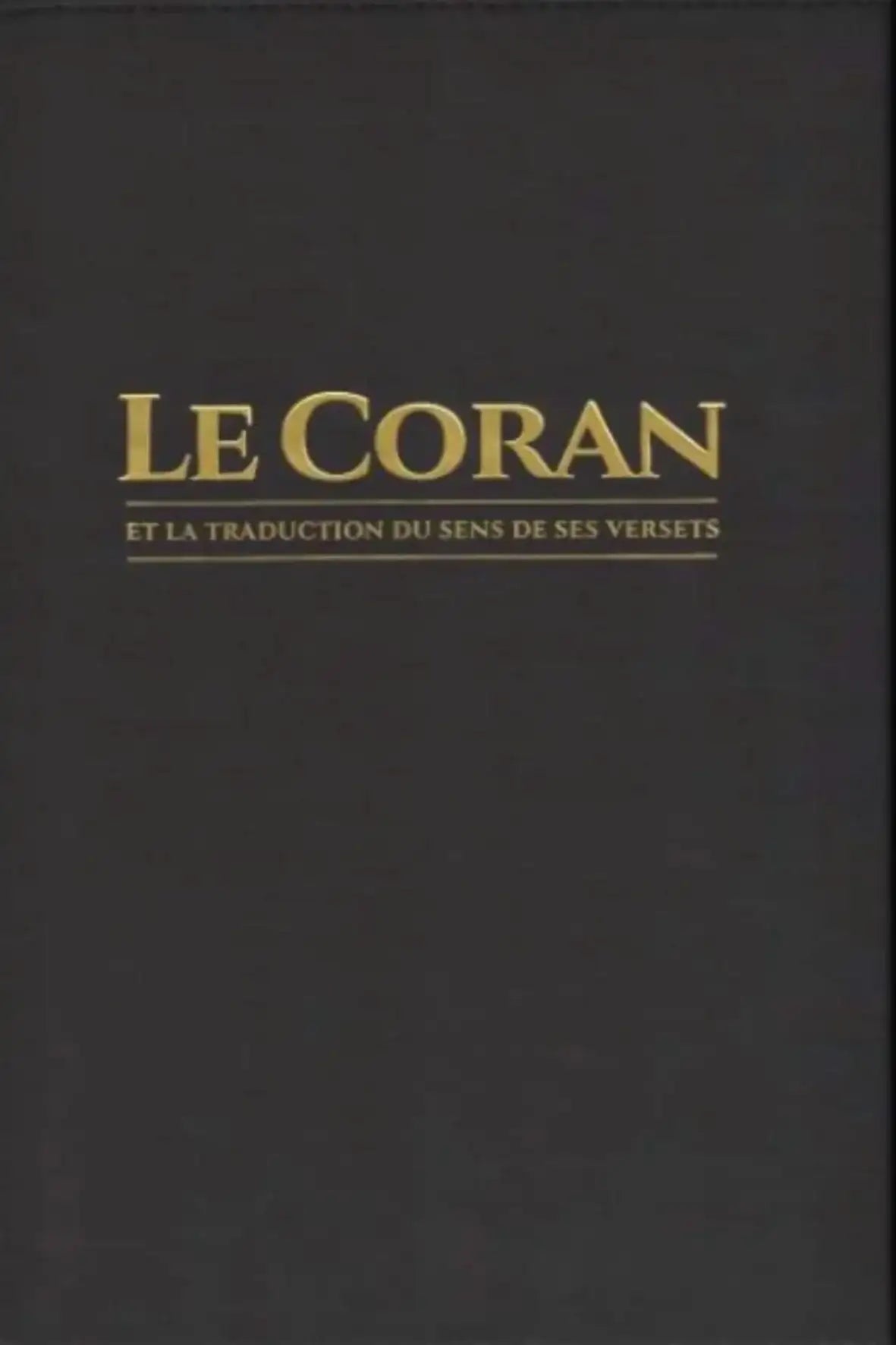 Coran français traduction du sens des versets édition Tawbah — librairie islamique Canada